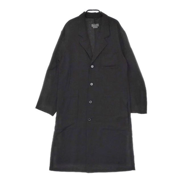 ZARA STEVEN MEISEL スティーブンマイゼル レーヨン シャツコート コート ブラック レディース ザラ【中古】5-0118M∞