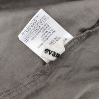 evam eva コットンカシミア スクエアVネック E173T009 ブラウス シャツ グレー レディース エヴァムエヴァ【中古】5-0204M∞