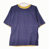 CIOTA 新品 Reversible T-Shirt サイズ4 CSLM-129 定価19800円 リバーシブル 半袖Ｔシャツ 23SS イエロー ネイビー メンズ シオタ【中古】5-0731S♪