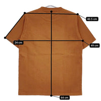 LAVENHAM/Jackman 新品 キルティングポケット 定価11000円 S 半袖Ｔシャツ カットソー オレンジ メンズ ラベンハム/ジャックマン【中古】5-0603S♪