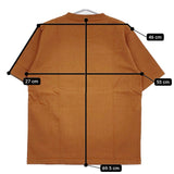 LAVENHAM/Jackman 新品 キルティングポケット 定価11000円 XL 半袖Ｔシャツ カットソー オレンジ メンズ ラベンハム/ジャックマン【中古】5-0603S♪