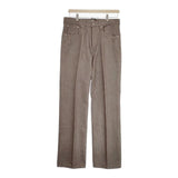 AURALEE 新品 HARD TWIST BROWN DENIM 5P  PANTS 30 定価29700円 A23AP02MD デニムパンツ ブラウン メンズ オーラリー【中古】4-1006G♪