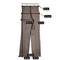 AURALEE 新品 HARD TWIST BROWN DENIM 5P PANTS 26 定価29700円 A23AP02MD デニムパンツ ブラウン レディース オーラリー【中古】4-1006G♪