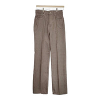 AURALEE 新品 HARD TWIST BROWN DENIM 5P PANTS 27 定価29700円 A23AP02MD デニムパンツ ブラウン レディース オーラリー【中古】4-1006G♪