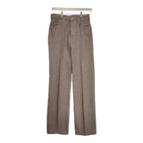 AURALEE 新品 HARD TWIST BROWN DENIM 5P PANTS 27 定価29700円 A23AP02MD デニムパンツ ブラウン レディース オーラリー【中古】4-1006G♪