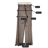 AURALEE 新品 HARD TWIST BROWN DENIM 5P PANTS 27 定価29700円 A23AP02MD デニムパンツ ブラウン レディース オーラリー【中古】4-1006G♪