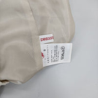 DRESSTERIOR キュプラ ポリエステル ロングスカート アイボリー レディース ドレステリア【中古】5-0403M∞
