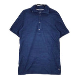 45R/45rpm 半袖 インディゴ サイズ4 ポロシャツ ネイビー レディース フォーティーファイブアールピーエム【中古】5-0703S∞