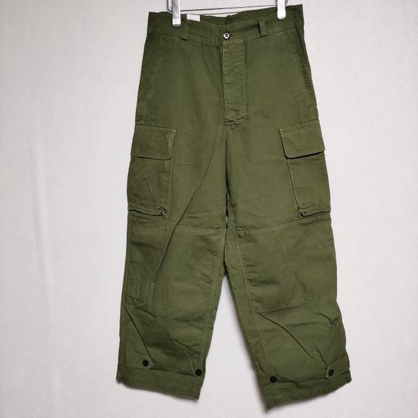 OUTIL PANTALON BLESLE M-47 サイズ22 M-47 ヘンプ カーゴパンツ カーキ レディース ウティ【中古】4-1111G∞