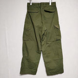 OUTIL PANTALON BLESLE M-47 サイズ22 M-47 ヘンプ カーゴパンツ カーキ レディース ウティ【中古】4-1111G∞