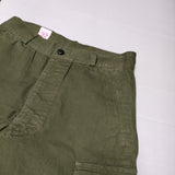 OUTIL PANTALON BLESLE M-47 サイズ22 M-47 ヘンプ カーゴパンツ カーキ レディース ウティ【中古】4-1111G∞