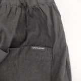 nest Robe/UpcycleLino 菊池亜希子コラボ リネンコットンイージーワイドパンツ 01213-1061 パンツ ブラック レディース ネストローブ/アップサイクルリノ【中古】5-0403M∞