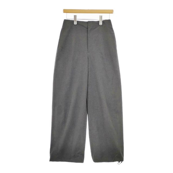 BEAUTY&YOUTH UNITED ARROWS ポリエステルブレンド ドローストパンツ ウォッシャブル パンツ 23SS グレー レディース ビューティアンドユース【中古】5-0403M∞