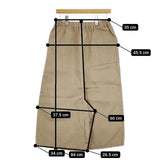 Vlas Blomme ライトリネンツイルペンギンパンツ コルトレイクリネン サルエルパンツ ベージュ レディース ヴラスブラム【中古】5-0403M∞