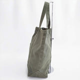 R&D.M.Co- トール キャンバス 琺瑯プレート トートバッグ カーキ レディース オールドマンズテーラー【中古】5-0319G∞