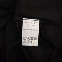 R&D.M.Co- ギャザースモックブラウス ブラウス シャツ ブラック レディース オールドマンズテーラー【中古】5-0305M♪