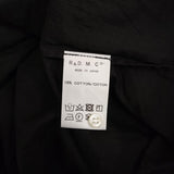 R&D.M.Co- ギャザースモックブラウス ブラウス シャツ ブラック レディース オールドマンズテーラー【中古】5-0305M♪