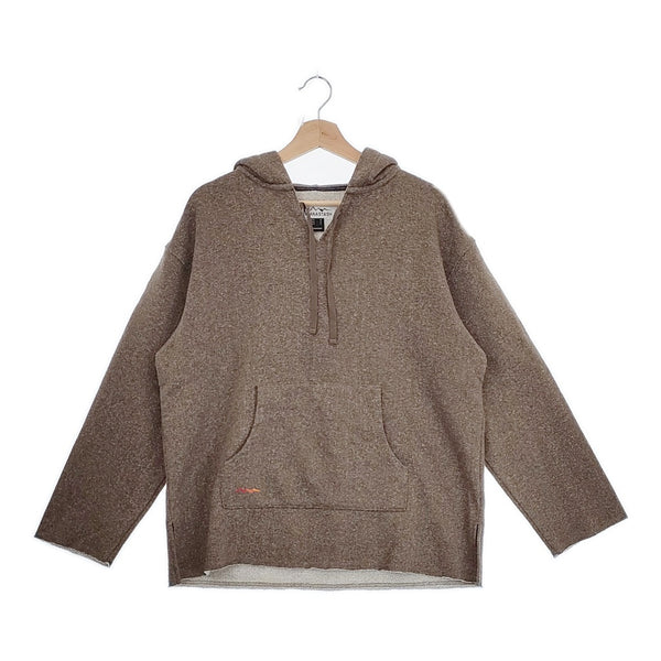 MANASTASH 7213027 WOOLLY BAJA HOODIE サイズM プルオーバー スウェット パーカー ブラウン レディース マナスタッシュ【中古】4-1018T♪