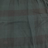 soil インド製 チェック タック ノースリーブ コットン ワンピース グリーン レディース ソイル【中古】5-0703S∞