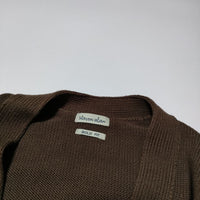 Steven Alan COTTON V-NECK KNIT CARDIGAN-BOLD 定価19800円 カーディガン ブラウン メンズ スティーブンアラン【中古】4-1215M∞