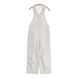 Steven Alan COTTON MOLESKIN SALOPETTE 定価25300円 オーバーオール サロペット オフホワイト レディース スティーブンアラン【中古】5-0901M∞