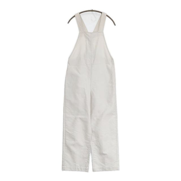 Steven Alan COTTON MOLESKIN SALOPETTE 定価25300円 オーバーオール サロペット オフホワイト レディース スティーブンアラン【中古】5-0901M∞