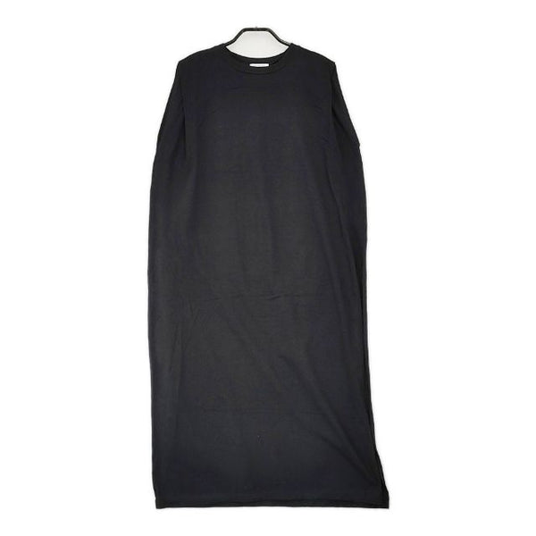 BEAUTY&YOUTH UNITED ARROWS コットンサイドスリットノースリーブワンピース 定価9900円 ワンピース ブラック レディース ビューティアンドユース【中古】5-0703S∞