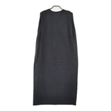 BEAUTY&YOUTH UNITED ARROWS コットンサイドスリットノースリーブワンピース 定価9900円 ワンピース ブラック レディース ビューティアンドユース【中古】5-0703S∞