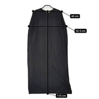 BEAUTY&YOUTH UNITED ARROWS コットンサイドスリットノースリーブワンピース 定価9900円 ワンピース ブラック レディース ビューティアンドユース【中古】5-0703S∞
