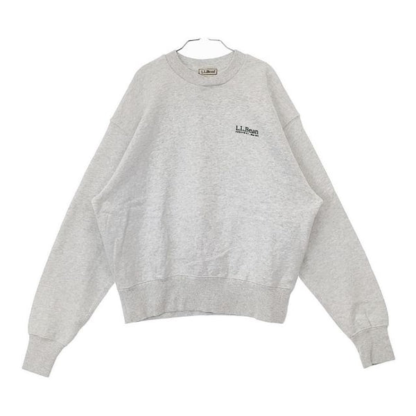 L.L.Bean Smithfield Crewneck Sweatshirt トレーナー 3475-3130 スウェット グレー レディース エルエルビーン【中古】5-0118M∞