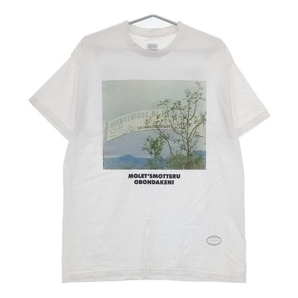 TANG TANG GASATANG MOLET’MOTTERU OBONDAKENI 半袖Ｔシャツ カットソー ホワイト メンズ タンタン【中古】5-0703S∞