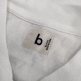 blurhms Border Harf-sleeve Tee バスクボーダー 定価19800円 半袖Ｔシャツ カットソー ホワイト ブルー メンズ ブラームス【中古】5-0501S∞