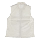 MHL. 595-9151550 DENSE POPLIN SHIRT コットン ノースリーブ ブラウス シャツ オフホワイト レディース エムエイチエル【中古】5-0703S∞