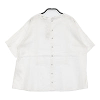 SM2 Samansa Mos2 新品 パッチワークレースブラウス 定価7590円 ブラウス シャツ 24SS ホワイト レディース サマンサモスモス【中古】5-0608S♪