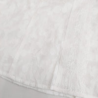 SM2 Samansa Mos2 新品 パッチワークレースブラウス 定価7590円 ブラウス シャツ 24SS ホワイト レディース サマンサモスモス【中古】5-0608S♪