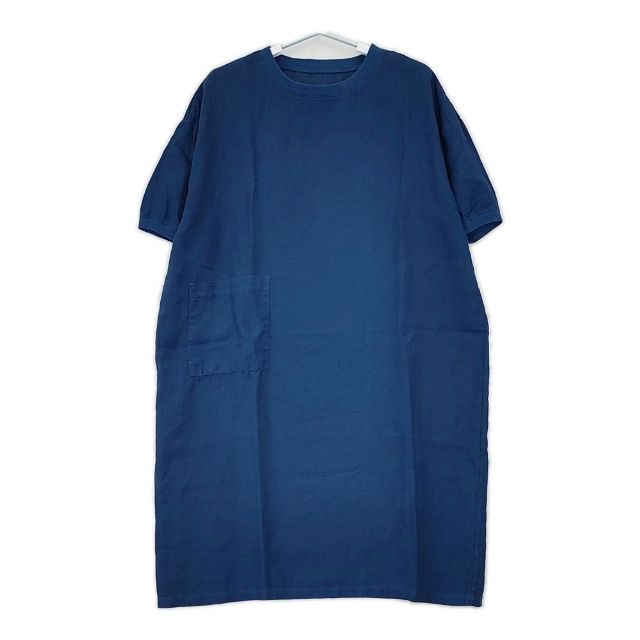 中川政七商店 麻布Tシャツワンピース リネン ポケット付き 半袖