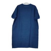 中川政七商店 【WEB限定】麻布Tシャツ 青紫 ブルー リネン 半袖 美品 中川政七商店 麻布Tシャツワンピース リネン ポケット付き 半袖