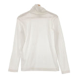 MARGARET HOWELL 589-3269004 コットンシルク サイズF 長袖Ｔシャツ カットソー ロンＴ 23AW ホワイト レディース マーガレットハウエル【中古】5-0529M∞