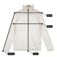 MARGARET HOWELL 589-3269004 コットンシルク サイズF 長袖Ｔシャツ カットソー ロンＴ 23AW ホワイト レディース マーガレットハウエル【中古】5-0529M∞