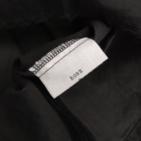 ROBE de PEAU オーガンジーリバーシブルスカート ロングスカート ブラック レディース ローブデポー【中古】5-0227M♪