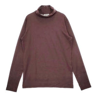 SUNSPEL 571-1269011 イギリス製 コットン タートルネック 長袖Ｔシャツ カットソー ロンＴ ワインレッド レディース サンスペル【中古】5-0126M∞
