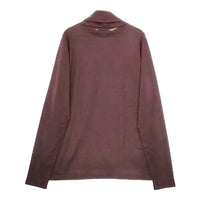 SUNSPEL 571-1269011 イギリス製 コットン タートルネック 長袖Ｔシャツ カットソー ロンＴ ワインレッド レディース サンスペル【中古】5-0126M∞
