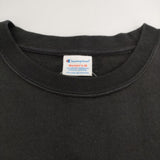 Champion CWSK014 半袖 トレーナー アーチロゴ スウェット ブラック レディース チャンピオン【中古】5-0706S∞