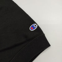 Champion CWSK014 半袖 トレーナー アーチロゴ スウェット ブラック レディース チャンピオン【中古】5-0706S∞