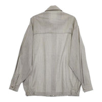 THE RERACS COACH SHIRTS コーチシャツ 22SS-REBL-296L-J ウール 長袖シャツ 22SS グレー レディース ザリラクス【中古】5-0322M∞