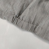 THE RERACS COACH SHIRTS コーチシャツ 22SS-REBL-296L-J ウール 長袖シャツ 22SS グレー レディース ザリラクス【中古】5-0322M∞