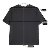 THE HINOKI 未使用品 定価13750円 TH24S-40 オーガニック コットン 半袖Ｔシャツ カットソー 24SS ブラック レディース ザ ヒノキ【中古】5-0709S∞