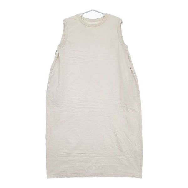 nest Robe 度詰天竺ノースリーブコクーンワンピース 01202-1087-3 製品染め ワンピース アイボリー レディース ネストローブ【中古】5-0709S∞
