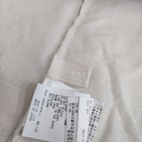 nest Robe 度詰天竺ノースリーブコクーンワンピース 01202-1087-3 製品染め ワンピース アイボリー レディース ネストローブ【中古】5-0709S∞