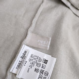 nest Robe 度詰天竺ノースリーブコクーンワンピース 01202-1087-1 製品染め ワンピース カーキ系 レディース ネストローブ【中古】5-0709S∞